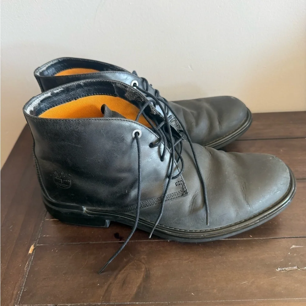 Timberland Smart Comfort Leather Chukka Boots – Men’s 10.5